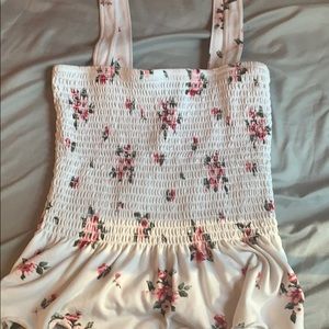 Rue21 -flower/white tanktok